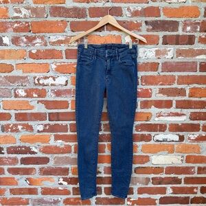 MOTHER The Looker Skinny Jeans Second Chance‎ Dark Wash Size 27